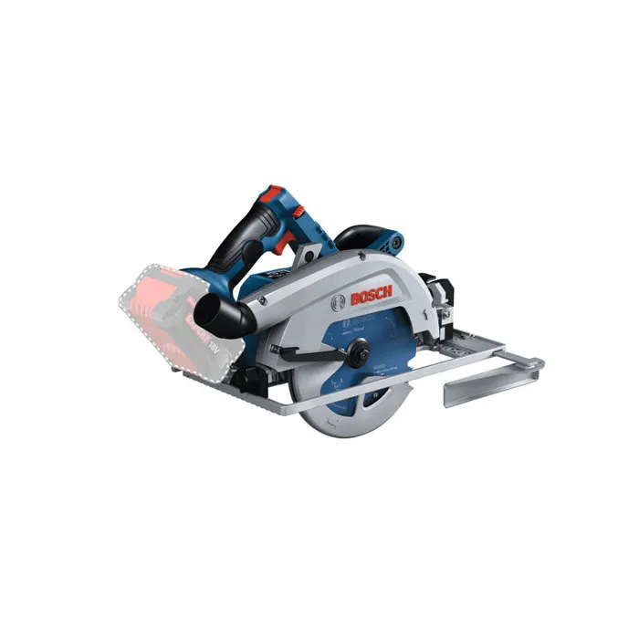Bosch Professional Scie circulaire sans fil GKS 18V-68 G, 18V 190mm, coffret avec butée parallèle, lame et calage, pour bois et composites