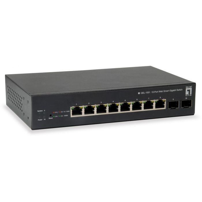 Switch 8x GE GEP-1051 2xGSFP 70W 8xPoE 0 Switch 8x GE GEP-1051 2xGSFP 70W 8xPoE 0