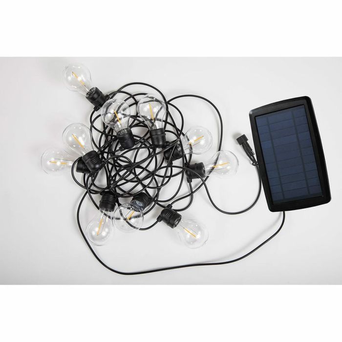 Guirlande lumineuse LED New Garden Allegra 8 m 10 Blanc/Noir Solaire 1