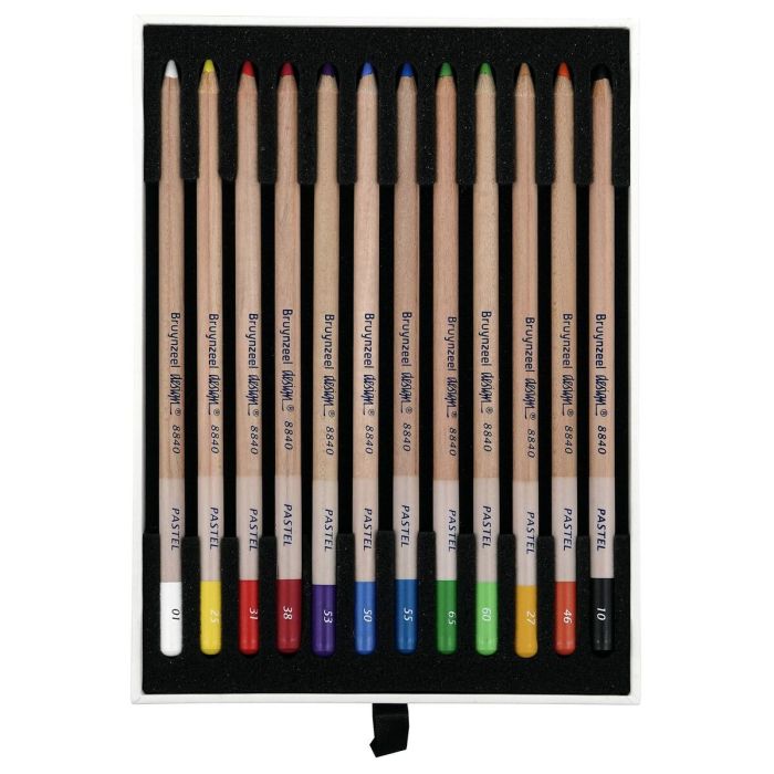Crayon pastel Bruynzeel Design Coffret 12 Pièces Multicouleur 1 Crayon pastel Bruynzeel Design Coffret 12 Pièces Multicouleur 1