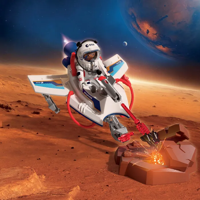 Playmobil 72013 Vaisseau spatial de l'ESA, Figurine de l'Espace, Jouet de Construction 48 Pièces, Dès 4 Ans Playmobil 72013 Vaisseau spatial de l'ESA, Figurine de l'Espace, Jouet de Construction 48 Pièces, Dès 4 Ans