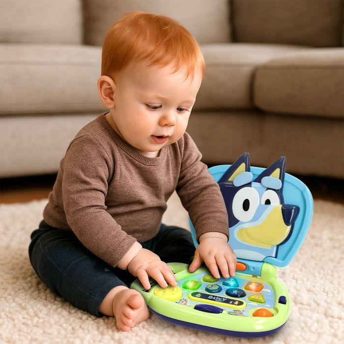 Ordinateur-jouet Bluey Anglais 20 x 17 x 14 cm (4 Unités) 5 Ordinateur-jouet Bluey Anglais 20 x 17 x 14 cm (4 Unités) 5