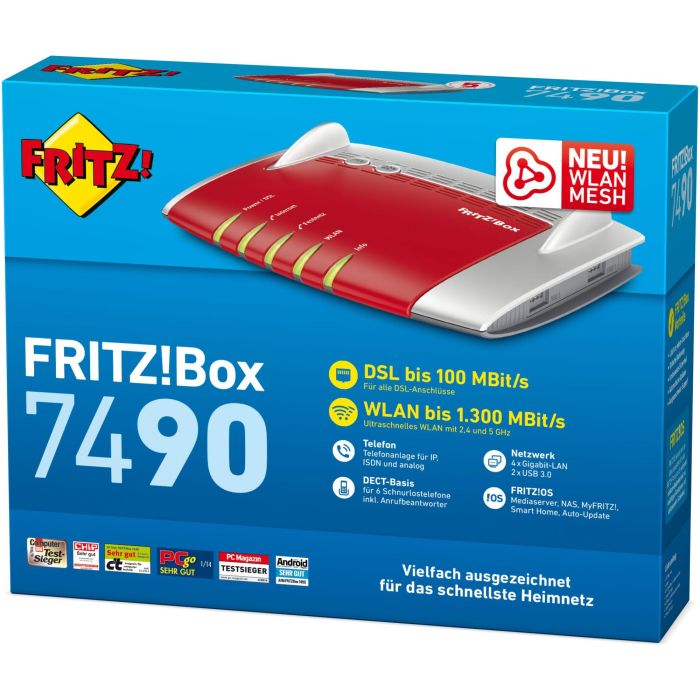 AVM FRITZ!Box Fon WLAN 7490 A/VDSL 3
