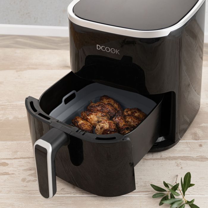 Panier en Silicone Pliable pour Friteuses à Air Quid Naturalia 20 x 20 x 8 cm (12 Unités) 8 Panier en Silicone Pliable pour Friteuses à Air Quid Naturalia 20 x 20 x 8 cm (12 Unités) 8