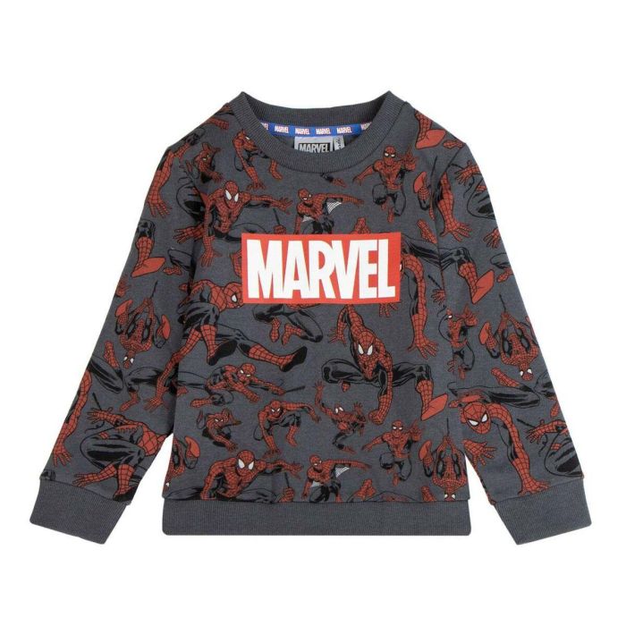 Sweat-shirt Enfant Spider-Man Beige