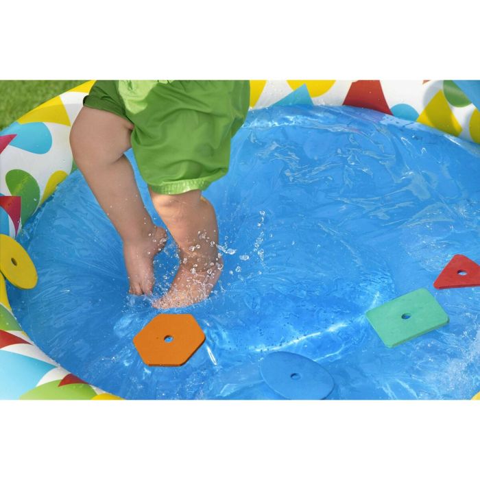 Bestway Piscine Gonflable Infantile Apprentissage 120x117x46 cm +4 mois Jardin 52378 15