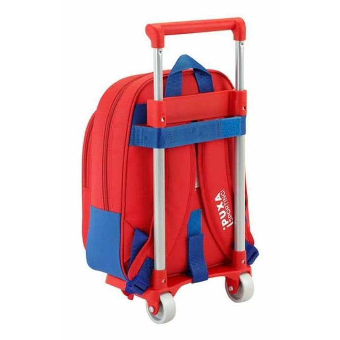 Cartable à roulettes 705 Real Sporting de Gijón (27 x 10 x 67 cm) 2 Cartable à roulettes 705 Real Sporting de Gijón (27 x 10 x 67 cm) 2