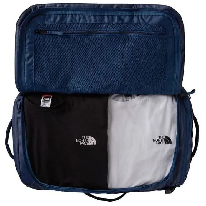 The North Face NF0A52RR-926 Base Camp Voyager Duffel Sac de voyage 32L en toile polyester recyclé 300D avec laminage TPU 1