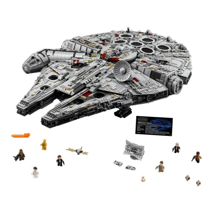 Set de construction Lego Star Wars 75192 Millennium Falcon 7541 Pièces