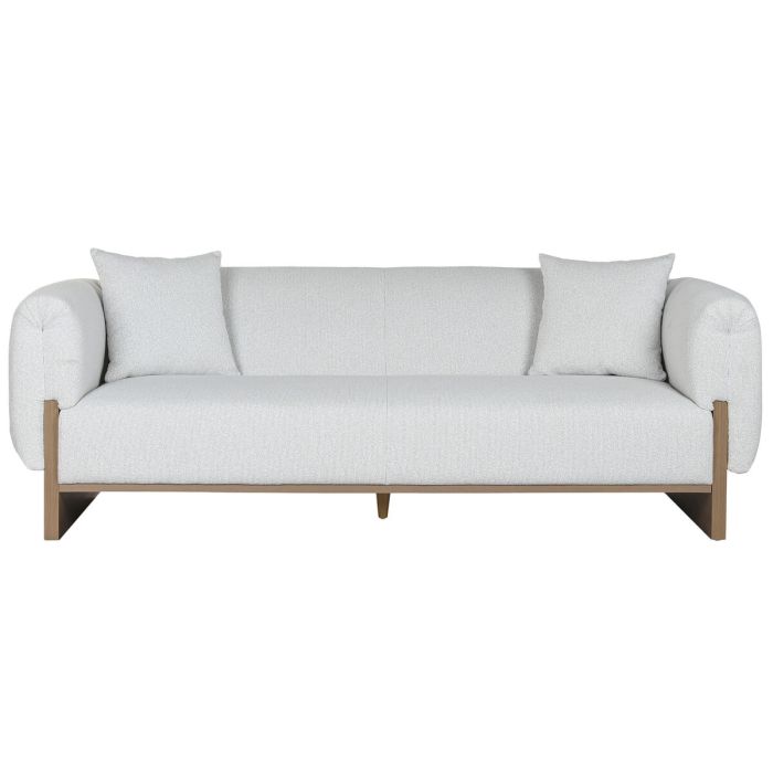 Canapé Home ESPRIT Marron Gris Scandi 220 x 95 x 77 cm 1
