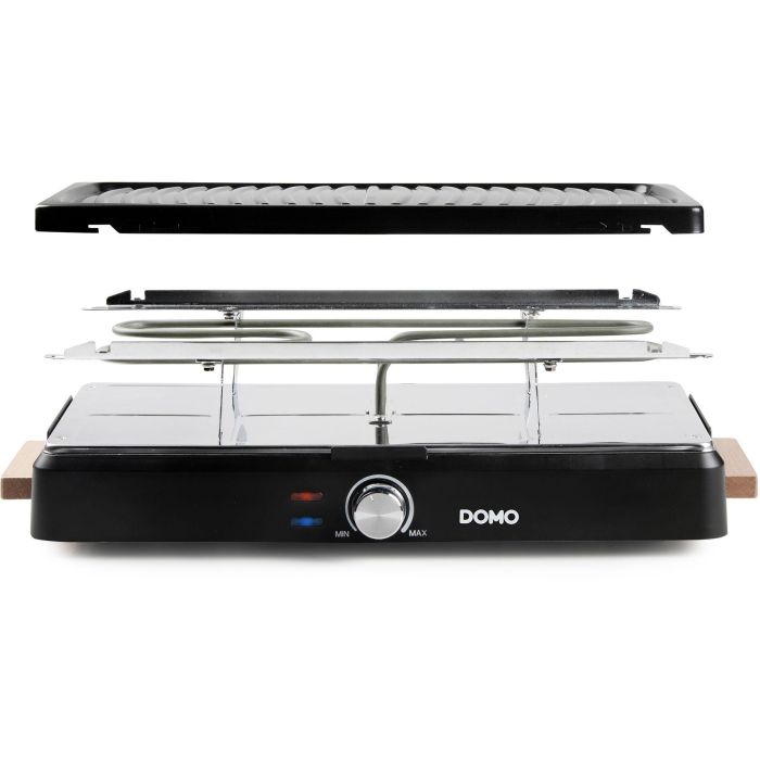 Appareil a raclette - DOMO - DO9294G - 8 personnes - Gril - 1400 W 2