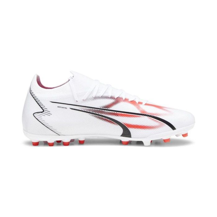 Chaussures de Football pour Adultes Puma Ultra Match Mg Blanc Chaussures de Football pour Adultes Puma Ultra Match Mg Blanc