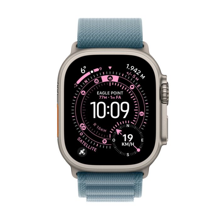 Montre intelligente Apple MEWK4QL/A Titane 49 mm 8