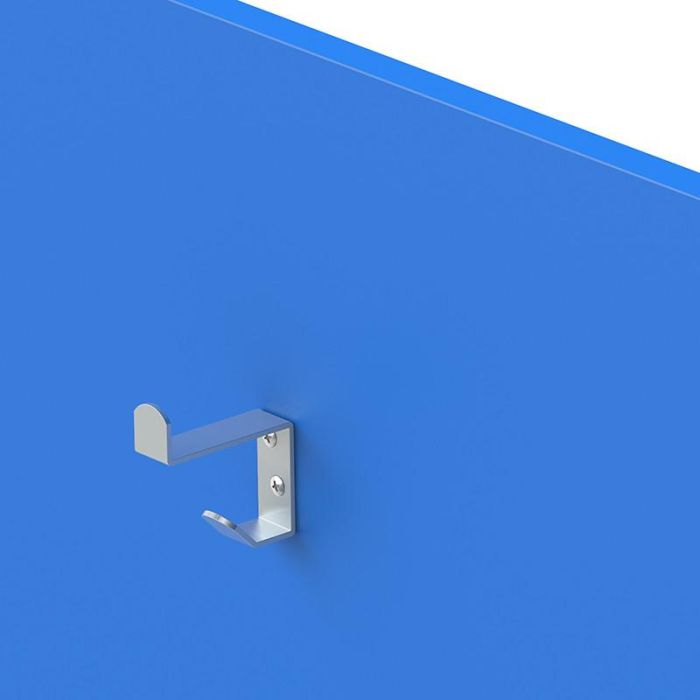 Percha Doble Cabine Inoxidable Inoxidable 304 Herrajes Alk 2