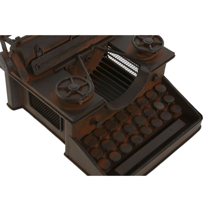 Figurine Décorative Home ESPRIT Bronze Vintage Machine à écrire 15 x 18 x 12 cm 2