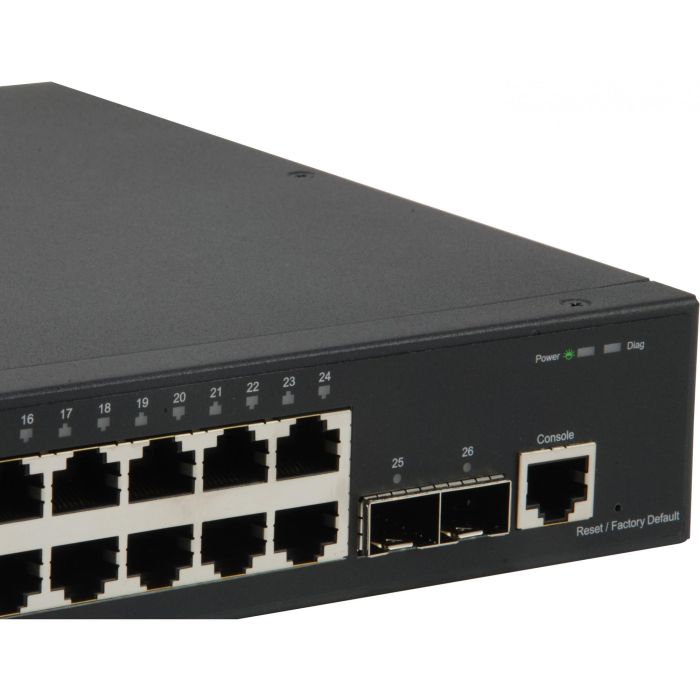 Switch 24x GE GTL-2661 2x10GSFP+19" 4