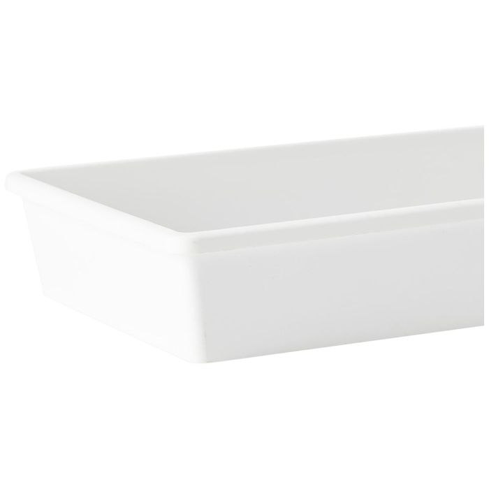 Organisateur de tiroir Mondex Space System polypropylène 15 x 38 x 5 cm Blanc 1