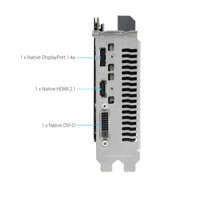 Carte Graphique Asus Nvidia GeForce RTX 3050 8 GB GDDR6 20 Carte Graphique Asus Nvidia GeForce RTX 3050 8 GB GDDR6 20