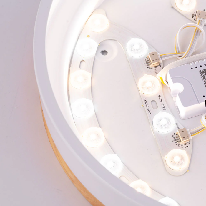 Plafonnier LED 24W 2493Lm avec Télécommande Intensité-CCT 10000H HO-CCT-DL24W 4