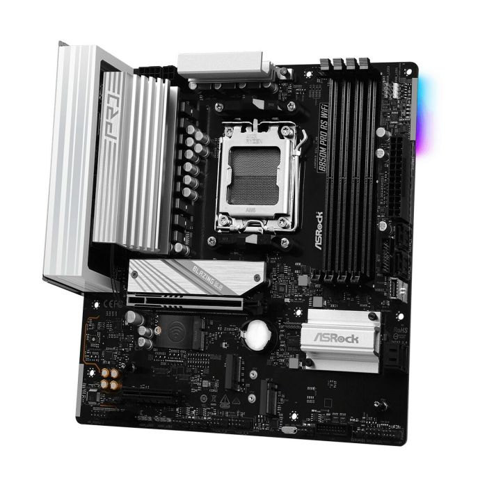 Carte Mère ASRock B850M Pro RS WiFi Intel Wi-Fi 6 AMD AM5 3 Carte Mère ASRock B850M Pro RS WiFi Intel Wi-Fi 6 AMD AM5 3
