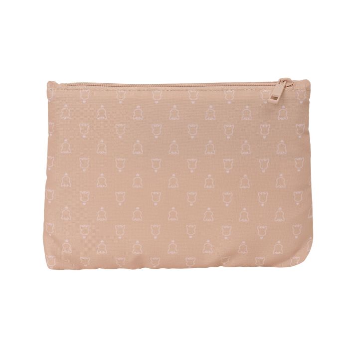 Trousse Fourre-Tout Double Sophie la Girafe Beige 23 x 16 x 3 cm 1
