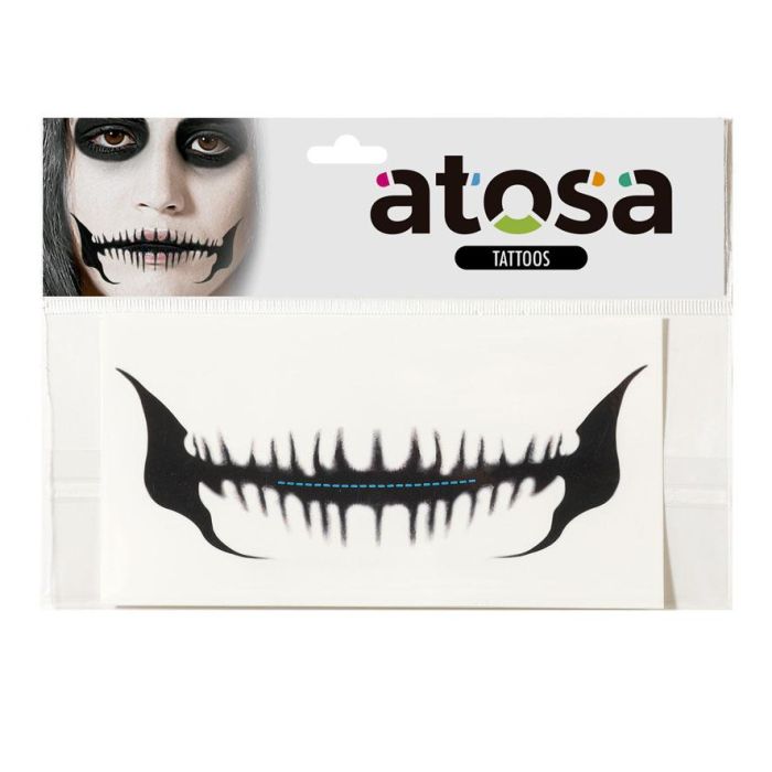 Accessoire Halloween Maquillage Bouche Squelette Mort