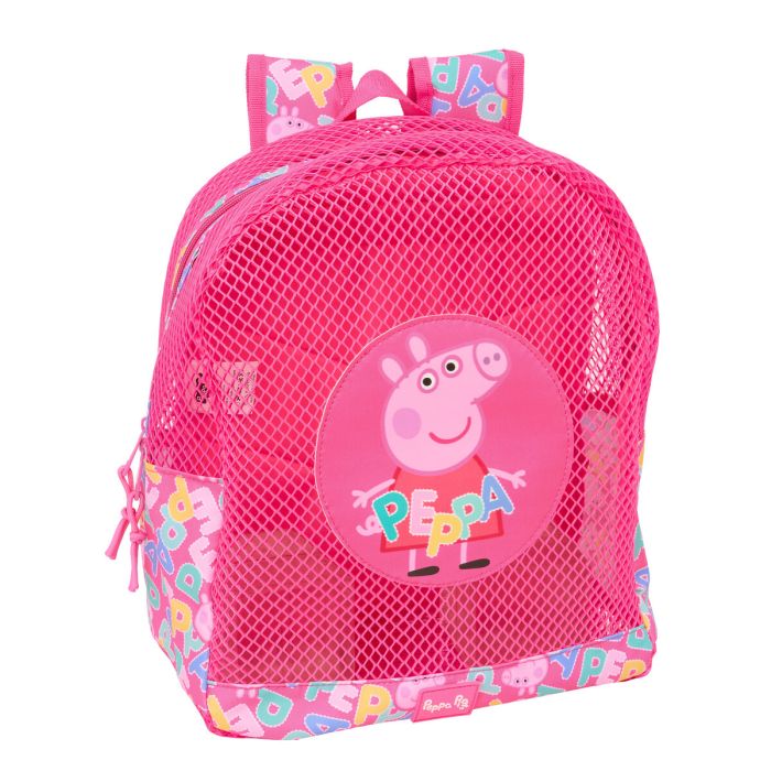 Sac à dos de plage Peppa Pig Rose 30,5 x 24 x 18 cm Enfant