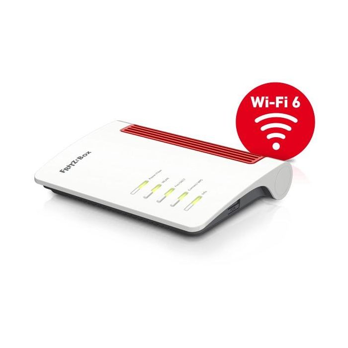 AVM Fritz! Box 5530 Fiber WLAN Router VoIP - Router - Wifi-6 3