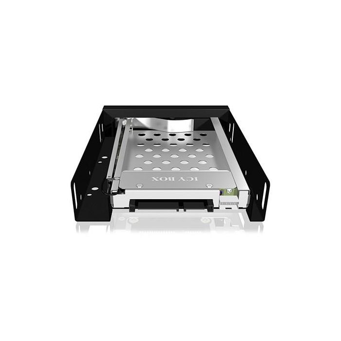 Wechselrahmen. 1xSATA 2.5" zu 1xSATA Host. trägerlos. für 3.5" Schacht ICY BOX 3