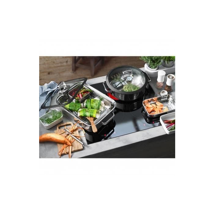 WMF 1741026040 Vitalis Compact Aroma Dampfgarer mit Silikondichtung 4