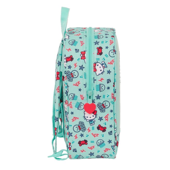 Sac à dos enfant Hello Kitty Sea lovers Turquoise 22 x 27 x 10 cm 1 Sac à dos enfant Hello Kitty Sea lovers Turquoise 22 x 27 x 10 cm 1