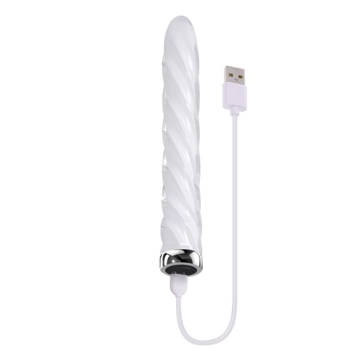 Vibromasseur Playboy Playboy Blanc 8 Vibromasseur Playboy Playboy Blanc 8