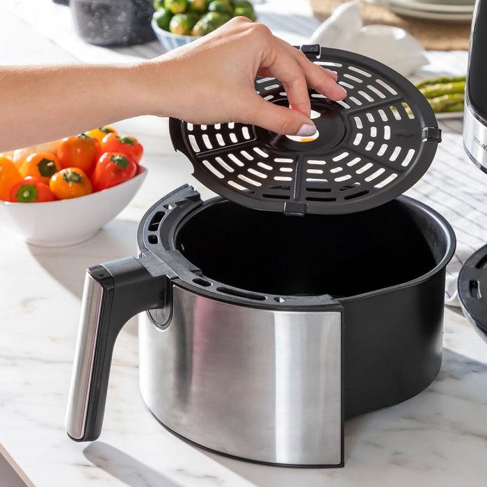 Friteuse à Air InnovaGoods Fryinn 3500 Noir 1400 W 3,5 L Acier inoxydable 9 Friteuse à Air InnovaGoods Fryinn 3500 Noir 1400 W 3,5 L Acier inoxydable 9