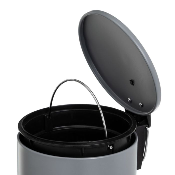 Poubelle à pédale Gris 3 L 5 Poubelle à pédale Gris 3 L 5