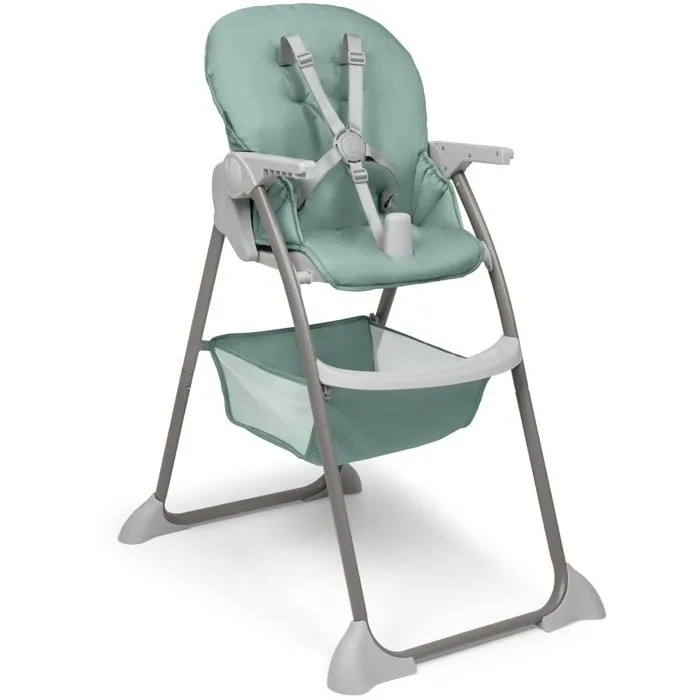 Hauck Sit N Fold Chaise Haute Pliable Dusty Mint (6 Mois à 15 kg) - Siège Confortable Harnais 5 Points, Plateau Repas XL Amovible, Panier de Rangement Hauck Sit N Fold Chaise Haute Pliable Dusty Mint (6 Mois à 15 kg) - Siège Confortable Harnais 5 Points, Plateau Repas XL Amovible, Panier de Rangement