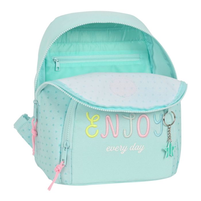 Sac à dos BlackFit8 Enjoy Mini Vert 25 x 30 x 13 cm 2