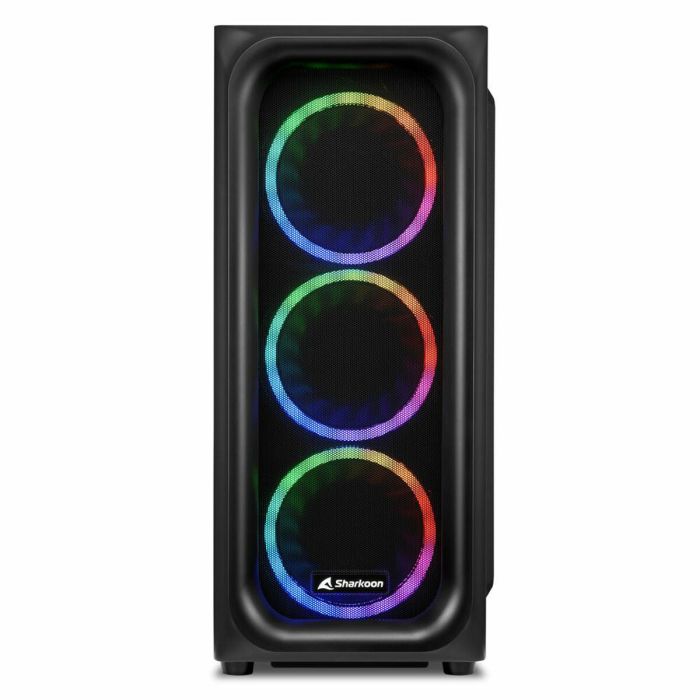 Boîtier ATX semi-tour Sharkoon TK5M RGB ATX Noir 3 Boîtier ATX semi-tour Sharkoon TK5M RGB ATX Noir 3