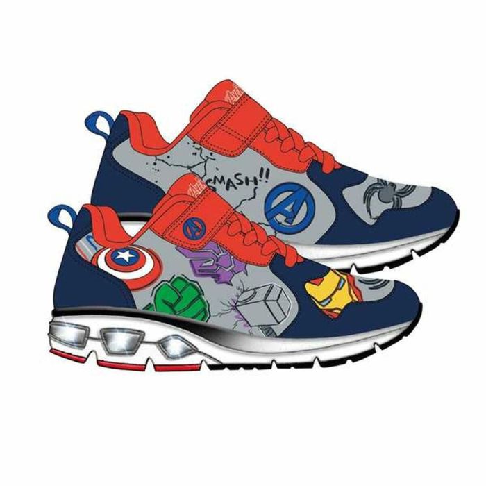 Chaussures de Sport pour Enfants The Avengers Multicouleur 3 Chaussures de Sport pour Enfants The Avengers Multicouleur 3