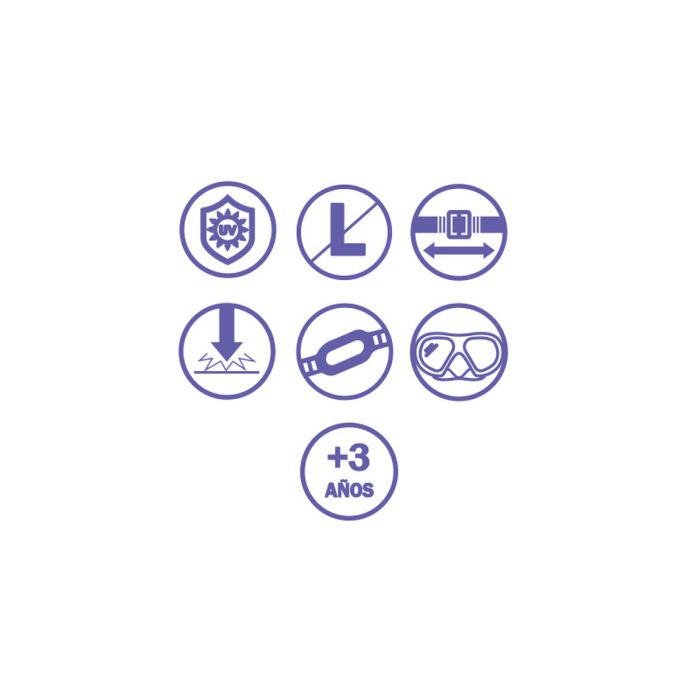 Bestway Masque de Plongée Adulte Verre Trempé Couleur Assortie Sangle en Silicone +14 ans Plage et Piscine 22074 2 Bestway Masque de Plongée Adulte Verre Trempé Couleur Assortie Sangle en Silicone +14 ans Plage et Piscine 22074 2