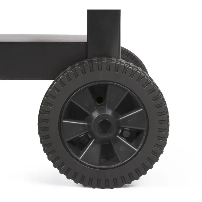 Livoo Dessert pour plancha GS170N avec tablette rabattable, 2 roues, plateau 85 x 50 cm et espace de rangement