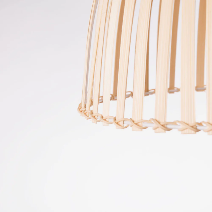 Lampe Suspendue Jacarei Rotin Naturel Douceur Boho-Chic E27 SKD-P80051 4