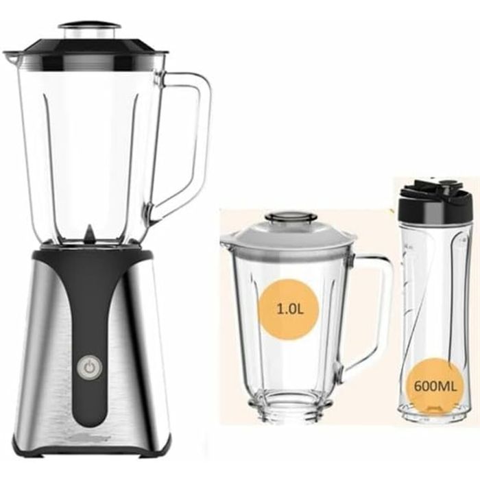 Bol mixeur JOCCA Noir 1 L 6 Bol mixeur JOCCA Noir 1 L 6