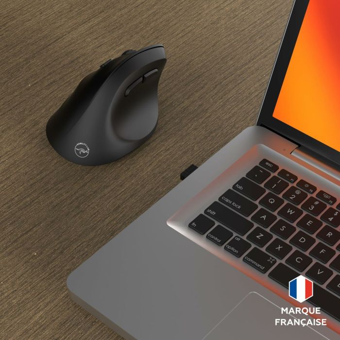 Souris Mobility Lab ERGO M30W LEFT Noir Vertical 9