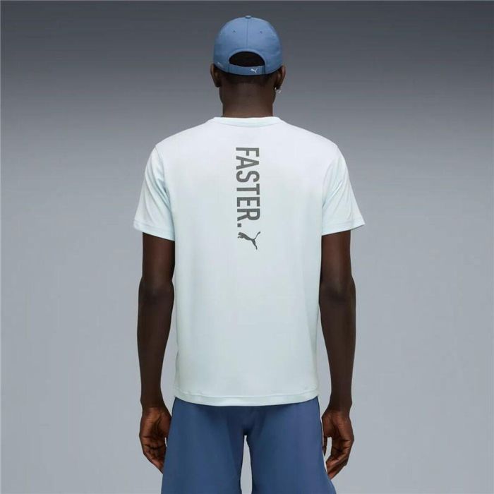 T-shirt à manches courtes homme Puma Graphics Running Fas Bleu clair 13-14 Ans 1 T-shirt à manches courtes homme Puma Graphics Running Fas Bleu clair 13-14 Ans 1