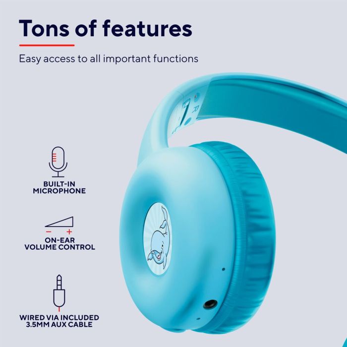 Oreillette Bluetooth Trust 25275 Bleu 19 Oreillette Bluetooth Trust 25275 Bleu 19