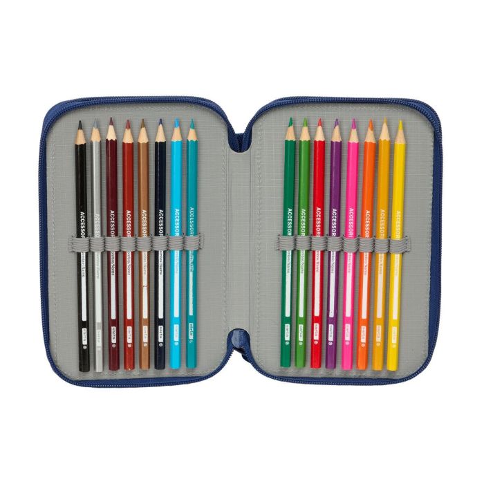 Fourre-tout Super Mario Mamma mia Rouge Blue marine 12,5 x 19,5 x 5,5 cm 37 Pièces 2