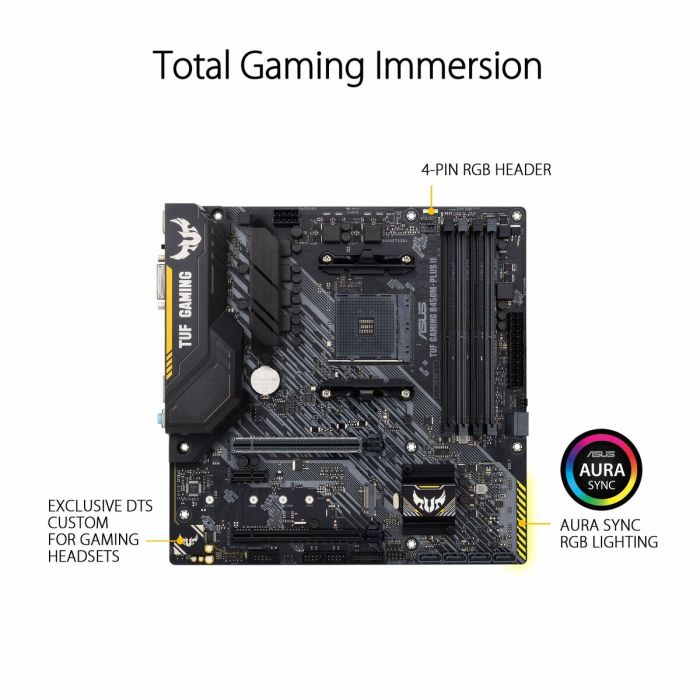 Carte Mère Asus TUF Gaming B450M-Plus II AMD B450 AMD AMD AM4 30