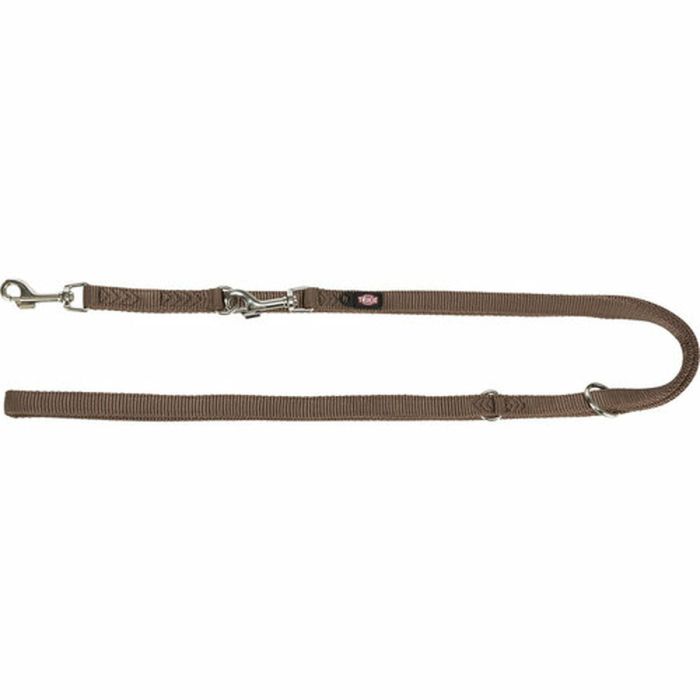 Laisse réglable pour chien Trixie Premium Noisette XS/S 3