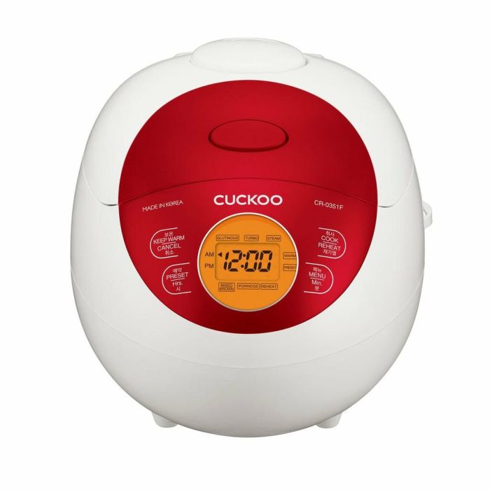 Cuckoo Reiskocher 0.54l CR-0351F 3D-Hitzesystem Warmhaltung 0 Cuckoo Reiskocher 0.54l CR-0351F 3D-Hitzesystem Warmhaltung 0