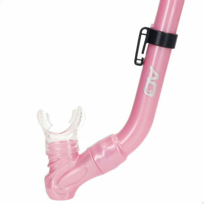 Masque de Plongée avec Tube AquaSport Bleu Rose (6 Unités) 5